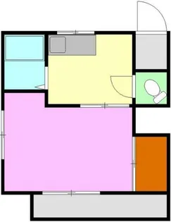 コーポあしたば【1階】の間取り