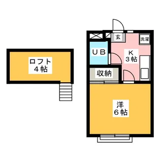 ファーストコート【2階】の間取り
