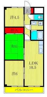 本橋ビル【4階】の間取り