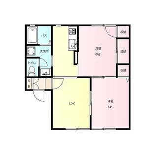 ボヌール A【2階】の間取り