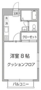 リバージュの森【2階】の間取り