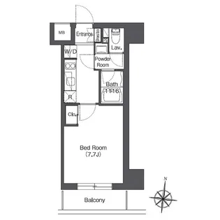 コンフォリア大島DEUX【5階】の間取り