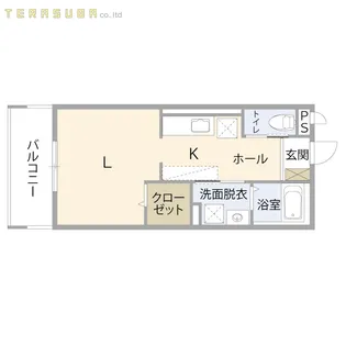 G-STAGE上宗方【2階】の間取り