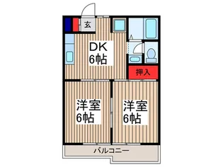 エクレールI【3階】の間取り