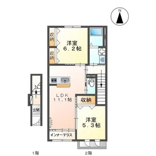 カンパーナ【2階】の間取り