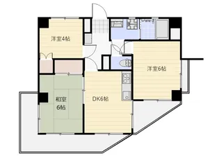 レジデンス志木【3階】の間取り