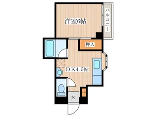 渋谷ハイツ【2階】の間取り