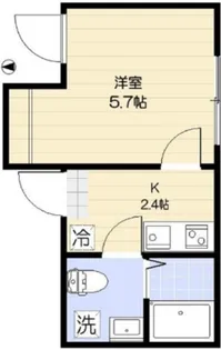 ラ・フォート梅島【2階】の間取り