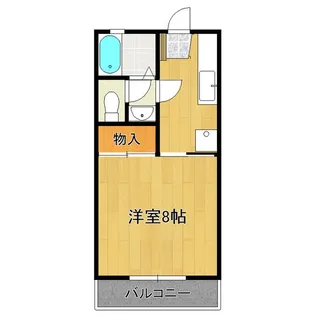 サンハイツみやび 2【2階】の間取り