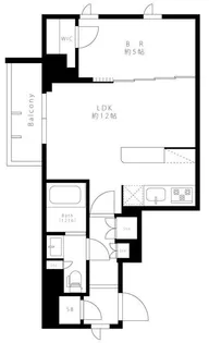 DeLCCS両国【7階】の間取り