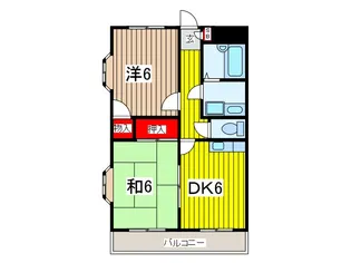 グリーンガーデン【3階】の間取り