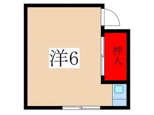 関アパート3【2階】の間取り