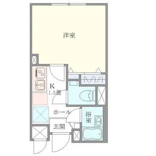 ライブカーサ板橋大山【5階】の間取り