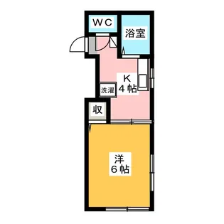 メゾン・リジェール【1階】の間取り