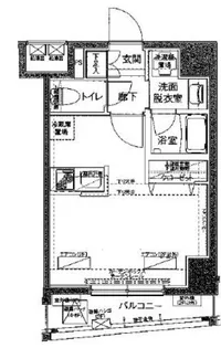 アイルイムーブル浅草【2階】の間取り