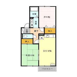 グランシャリオ C棟【2階】の間取り