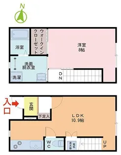 Est【1階】の間取り