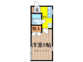 桜プレイス・アネックス【1階】の間取り