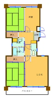 カーサ21【1階】の間取り