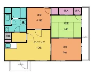 荒井第二ビル【3階】の間取り