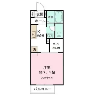 トップスターコート船橋【2階】の間取り