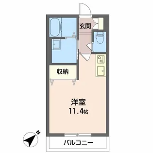 Vangelo奏【2階】の間取り