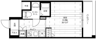 ステージファースト西川口【2階】の間取り