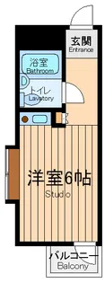 パークアベニュー府中【3階】の間取り