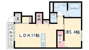 フェリーチェIV【1階】の間取り