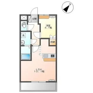 ルシエ【2階】の間取り