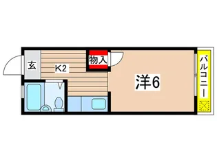 宮崎ハイツ【2階】の間取り