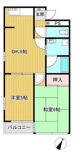 サニーフォーラム【3階】の間取り