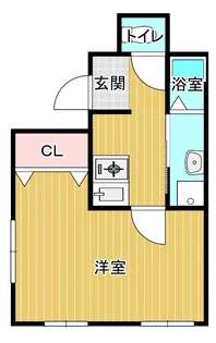 長井マンション 202号室【2階】の間取り