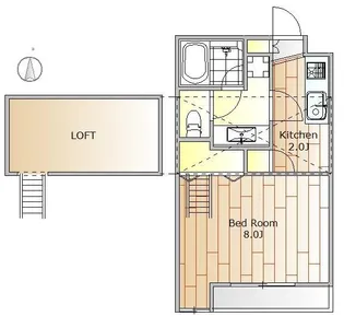 シトラス館【3階】の間取り