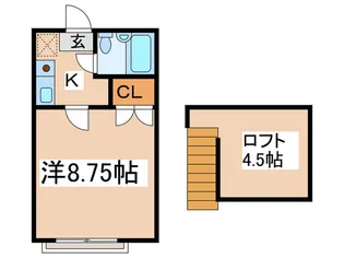 レガシィ調布I【2階】の間取り