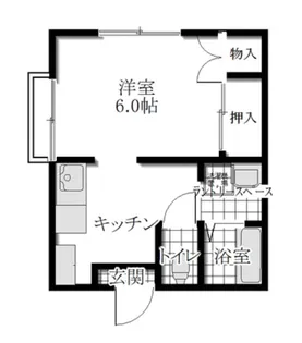 コンフォート赤羽【1階】の間取り