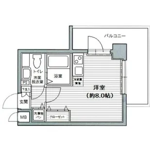ガーラ本郷三丁目【7階】の間取り