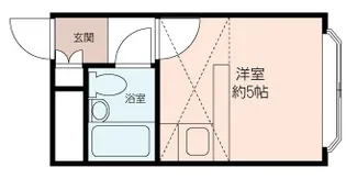ベルピア浦賀第3【1階】の間取り