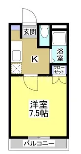 エスポワールI【3階】の間取り