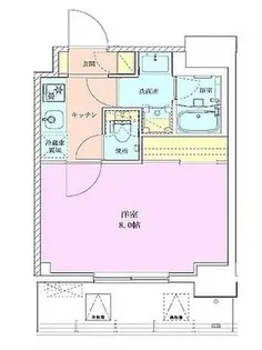 巣鴨レジデンス壱番館【10階】の間取り