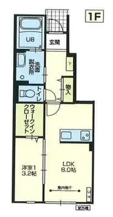sorte(ソルテ)【1階】の間取り