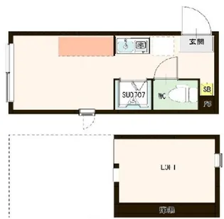 ラ・ヴィータ豊玉北【2階】の間取り