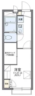 レオパレスRITA【1階】の間取り