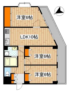 エルム梶ヶ谷【4階】の間取り