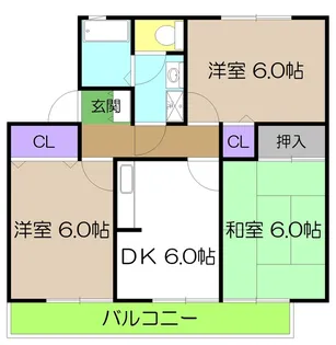フォーリーヴス A棟【1階】の間取り