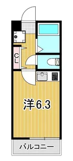 DIno【3階】の間取り