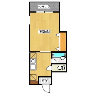 セントラルビルド【3階】の間取り