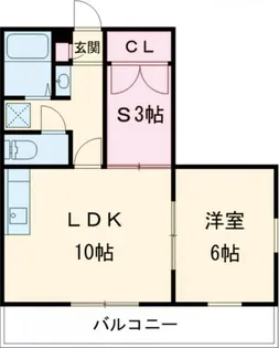 Lily Gardens 東部台【2階】の間取り