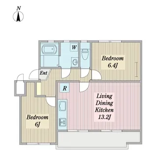 ソライエアイル草加氷川町C棟【3階】の間取り