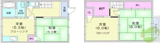 ガーデンハイツさとうA棟【1階】の間取り